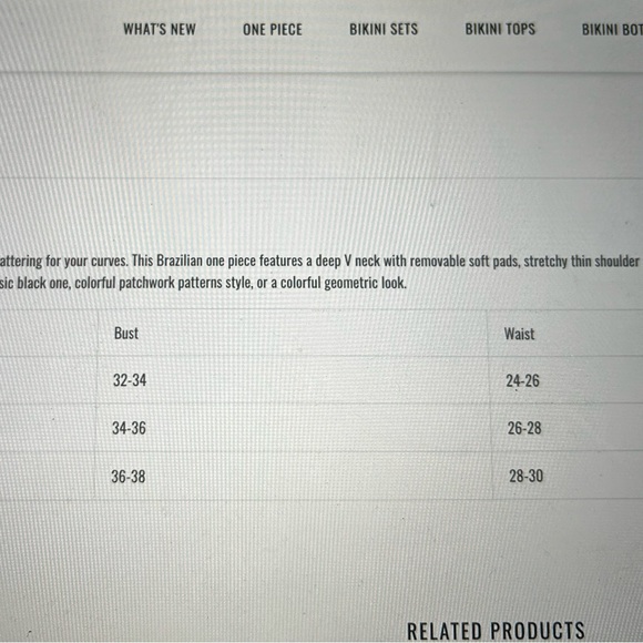 Low back belted front deep V Brazilian one piece swimsuit black size Medium - Picture 5 of 9